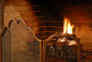 Screen & Glass Fireplace Image - Poughkeepsie NY - All Seasons Chimney